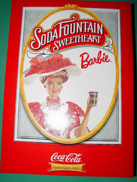 coca cola soda fountain sweetheart barbie