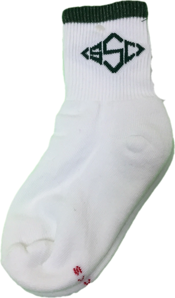 St Stephen's Catholic White Quarter Socks