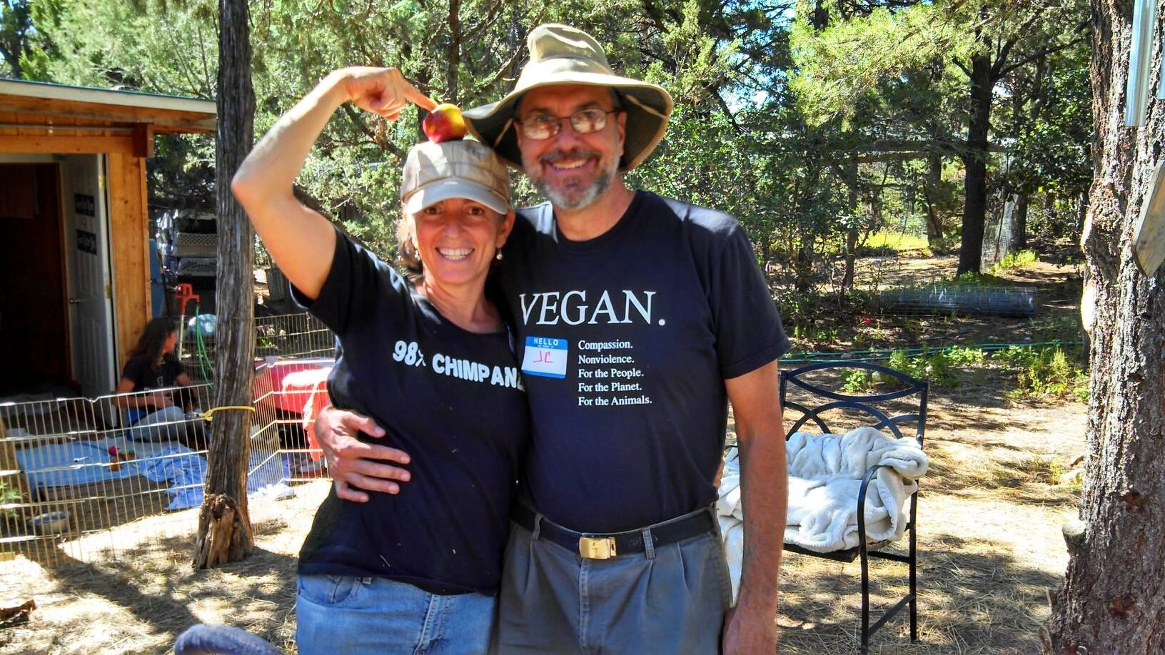 Rae Sikora, JC Corcoran, animal sanctuary, plant peace daily, vegan organization