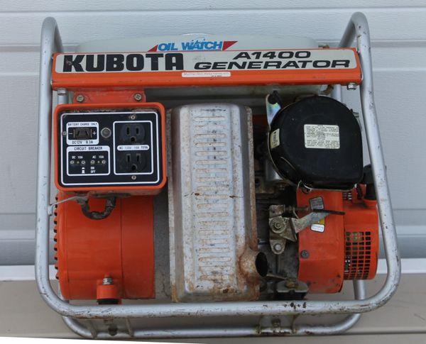 Kubota A1400 Generator