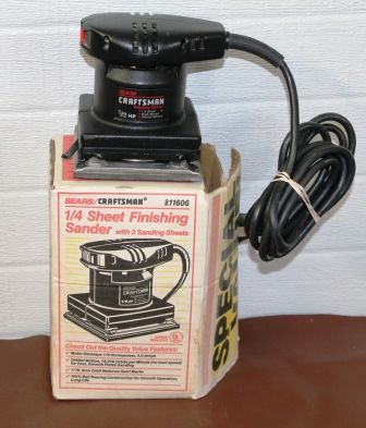 Sears Craftsman 1/6 HP Finishing Sander