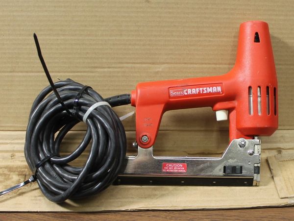 Sears Craftsman Electric Staple Gun  Jolly Pack Rat Quality Second Hand  Internet Store