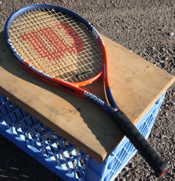 Wilson tour 110 Titanium Tennis Racket Jolly Pack Rat Quality Second