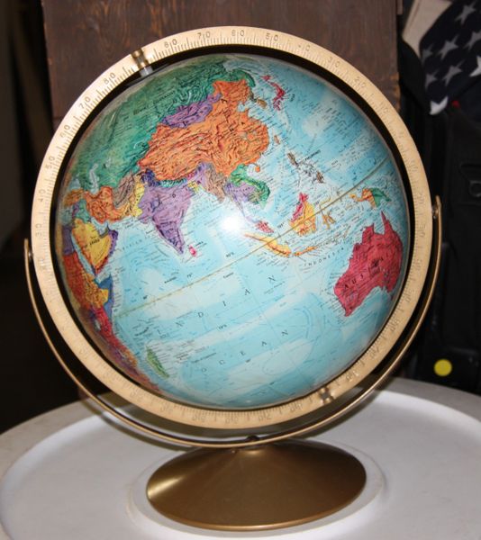 Replogle World Nation Services Globe