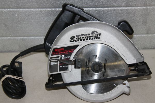 Sears craftsman circular saw new arrivals