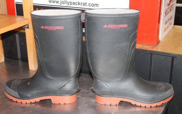 Explorers "Weather Gear" Rubber Boots-Size 11