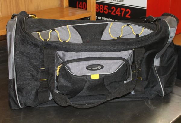 Black TPRC Sport Duffel Bag