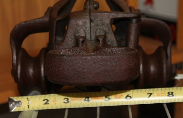Vintage Double Pulley