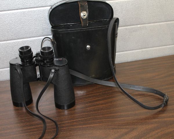 Canon 7 x 50 7.2 Model E15/B104 Coated Binoculars with Case