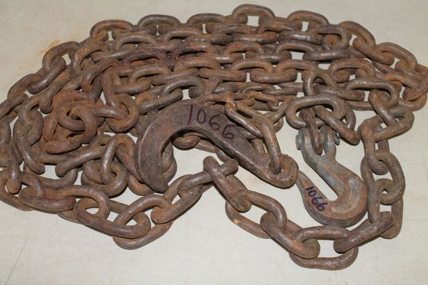 14 Feet 5/16" Chain with Hooks-See Pics