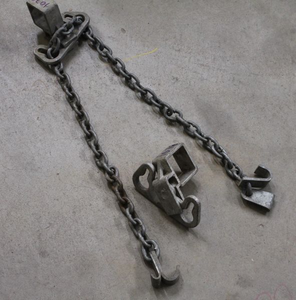 4 Feet of 5/16" Chain Clamp/Tie Down