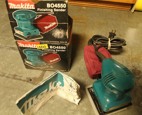 Makita B04550 Finishing Sander | Jolly Pack Rat Quality Second Hand