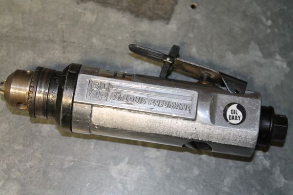 St. Louis 3/8" In-Line Air Drill/Grinder