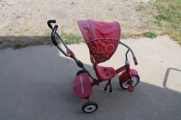 Radio Flyer Steer Stroll 3 Wheel Stroller Jolly Pack Rat