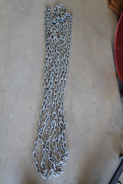 35 Ft. Of 1/4'' Binder Chain W. Hooks