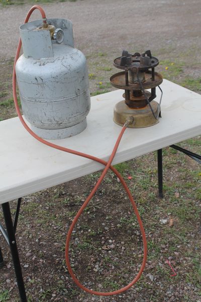 Heavy Built Propane Cooker With Tank