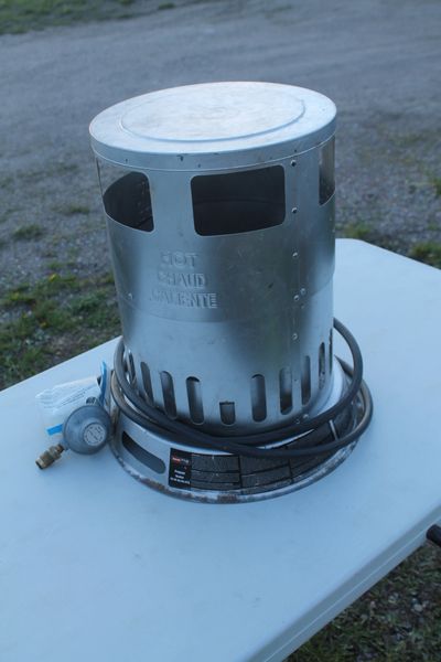 Dyna-Glow 50,000 To 80,000 BTU Propane Heater w/ Hose And Regulator | Jolly  Pack Rat Quality Second Hand Internet Store