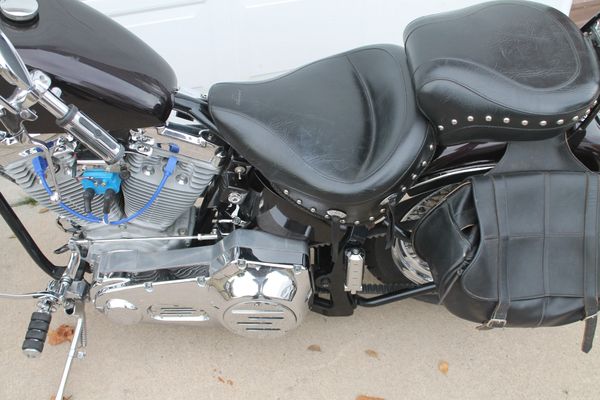 05 Custom Built Old School Softail Heritage Style Motorcycle ( Harley Evo With 5 Speed )