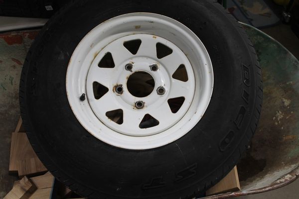13'' 5 Hole Wheel & Tire