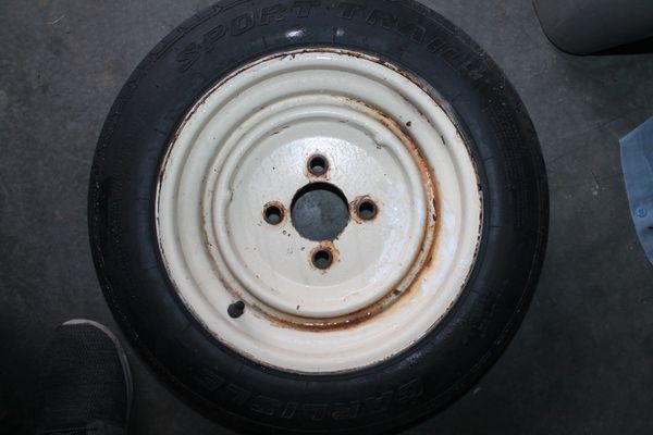 4 Hole Wheel With 4.80-12'' Tire ( 75% )