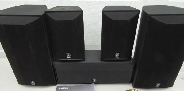 5 pc. Yamaha Surround Sound Speaker Set (Model NS-AP6500)