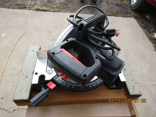 Craftsman 10'' Compound Miter Saw With Laser Trac