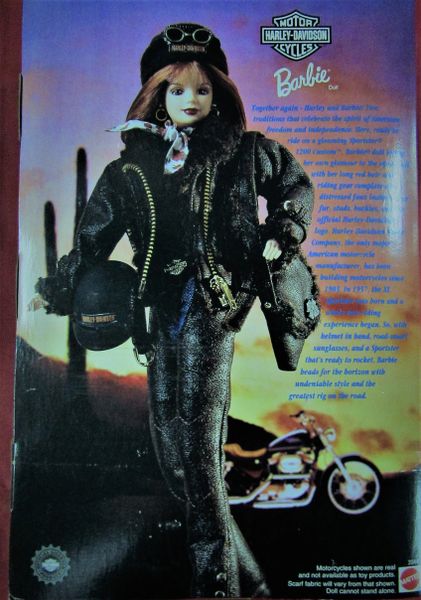 Harley Davidson Barbie 1998 Collector's Edition 2nd in Set | Jolly