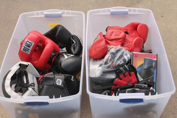 Boxing Gloves, Head Gear, Dumbbells & More