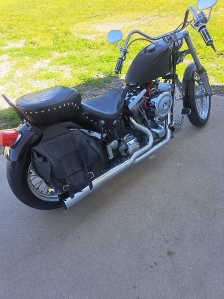 05 Custom Built Old School Style Softtail With Evo. & 5 Speed