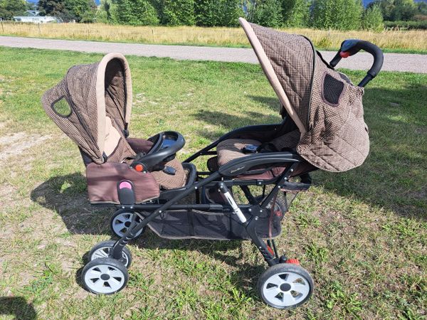 Second hand double on sale stroller