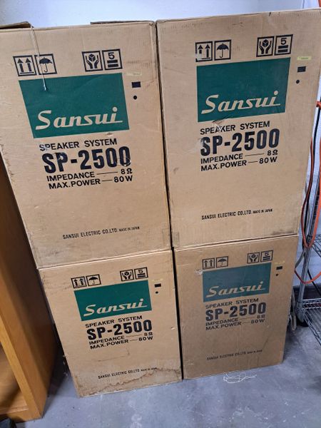 Vintage Sunsui SP 2500 Speakers