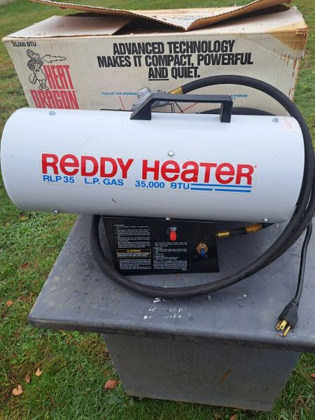 Heat Dragon Reddy Heater Portable Propane Forced Air Heater Model RLP35