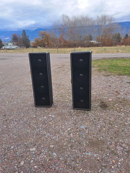 Pyle Model: 9278 10'' x 4 PA Speakers-2 Available