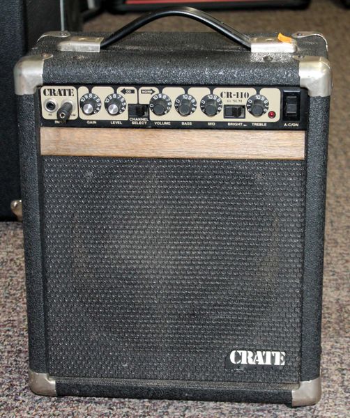 Crate CR-110 Combo Guitar Amplifier-Portable