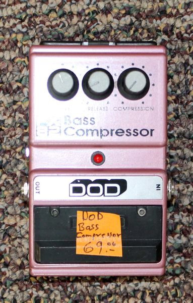 DOD Bass Guitar Compressor FX82 Pedal