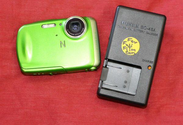 Fujifilm Finepix Z33WP Waterproof Digital Camera-Green