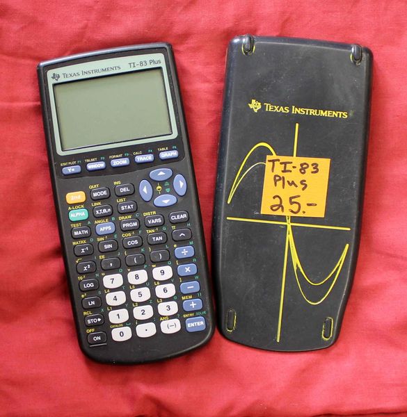 Texas Instruments Ti 83 Plus Graphing Calculator