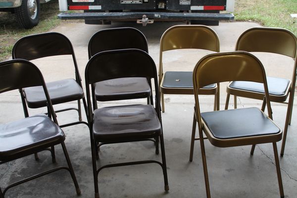 Second hand best sale folding chairs