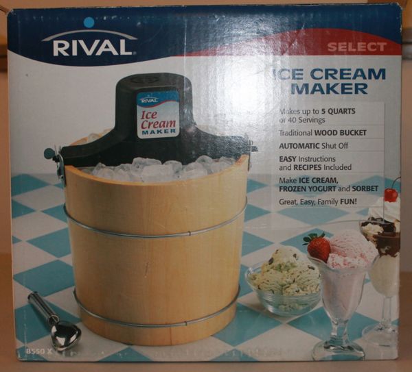 Rival Ice Cream Maker Recipe Design Corral 