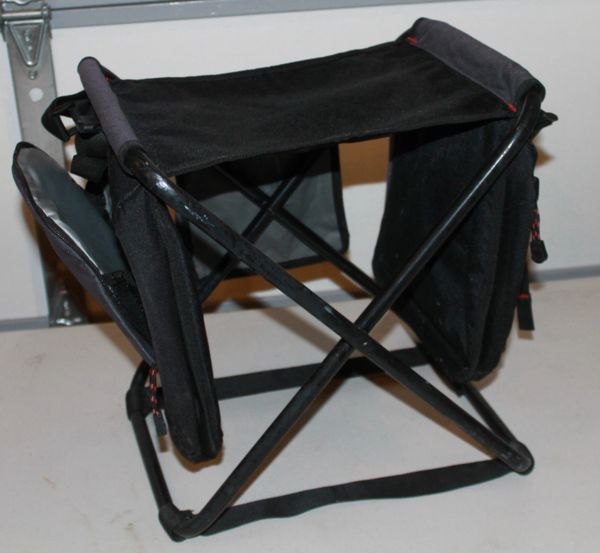 FLW FOLDING STOOL Insulated Thermal Pouches Carry Strap Portable