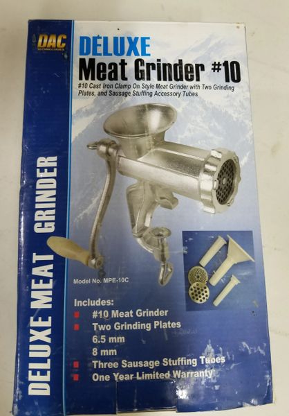 DAC Deluxe Meat Grinder #10 New