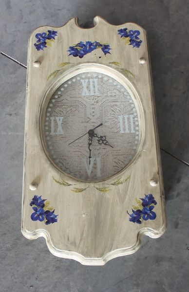 Hand Painted Country Clock
