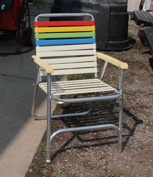 Rainbow Folding Chair