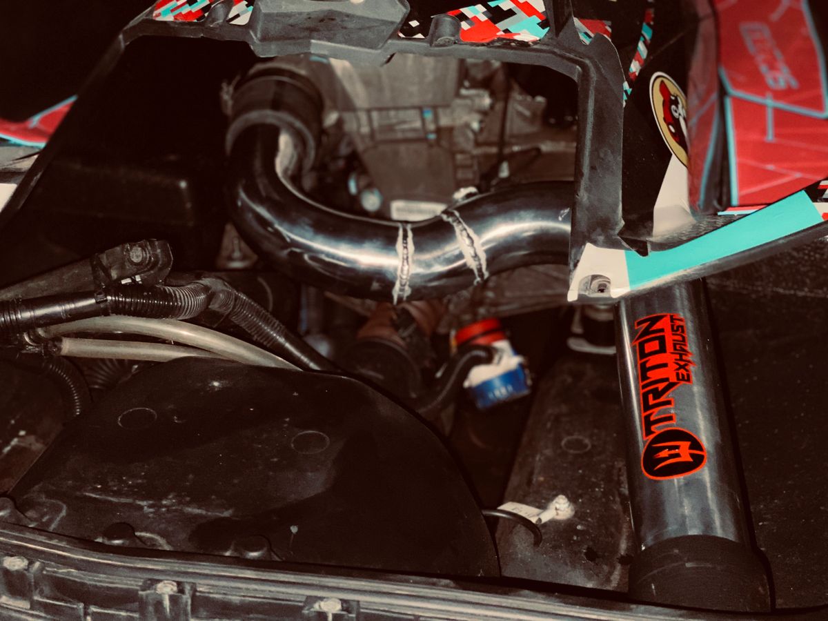 Rear Exit Triton Exhaust Raffle