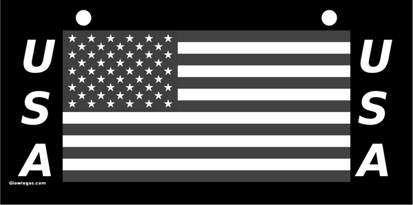 black scale flag