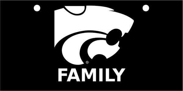 Powercat/Family White on Black
