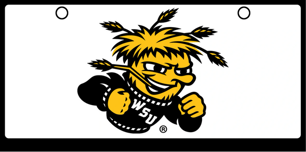 Wichita State WU Shock Color on White