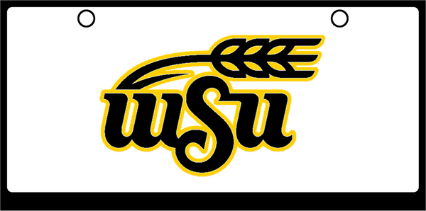 Wichita State Large color logo on White