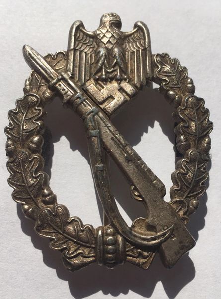 Silver Grade Infantry Assault Badge By Richard Simm & Söhne Of Gablonz 