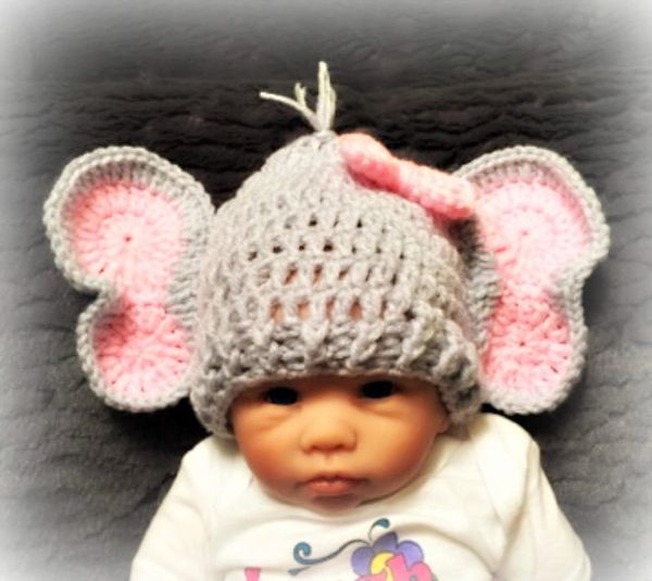 Baby store elephant hat